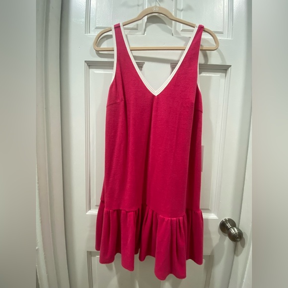 NWT Amanda Uprichard Summer Beach/Pool Dress Pink Size Small - Picture 1 of 2
